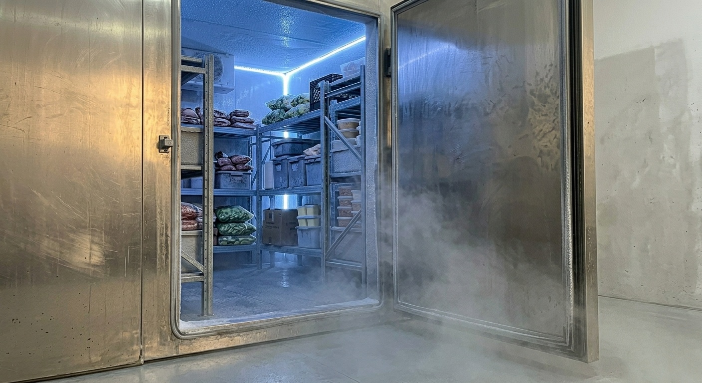 Chambre froide industrielle